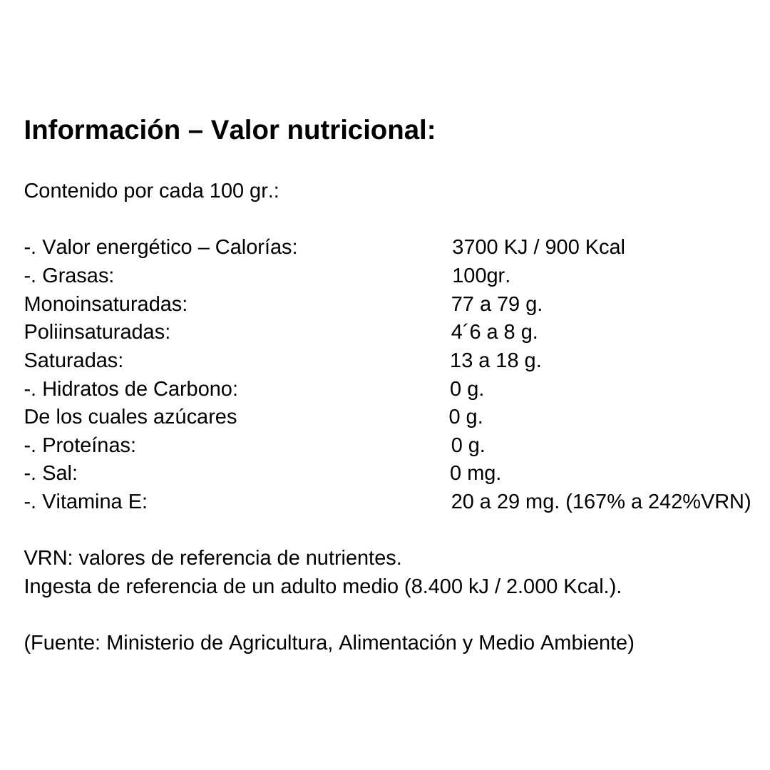 Carrasqueño Aceite de Oliva Virgen Extra - Botella Cristal 500ml - Tapón  Irrellenable - 12 unidades por caja
