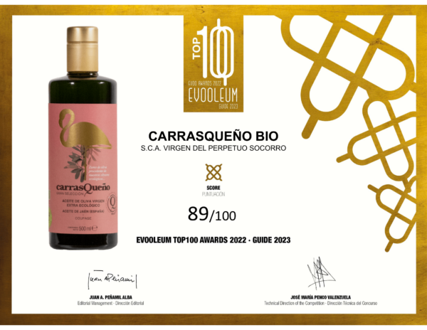 OFERTA 3x2 - Aceite de Oliva Virgen Extra Ecológico Carrasqueño BIO - 500ml - Imagen 3