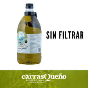 [SIN FILTRAR] Carrasqueño Aceite de Oliva Virgen Extra Sin Filtrar - Garrafa 2 litros - Edición Limitada